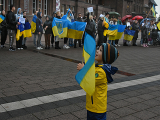 Regees in Germany against missile attackc on Ukraine