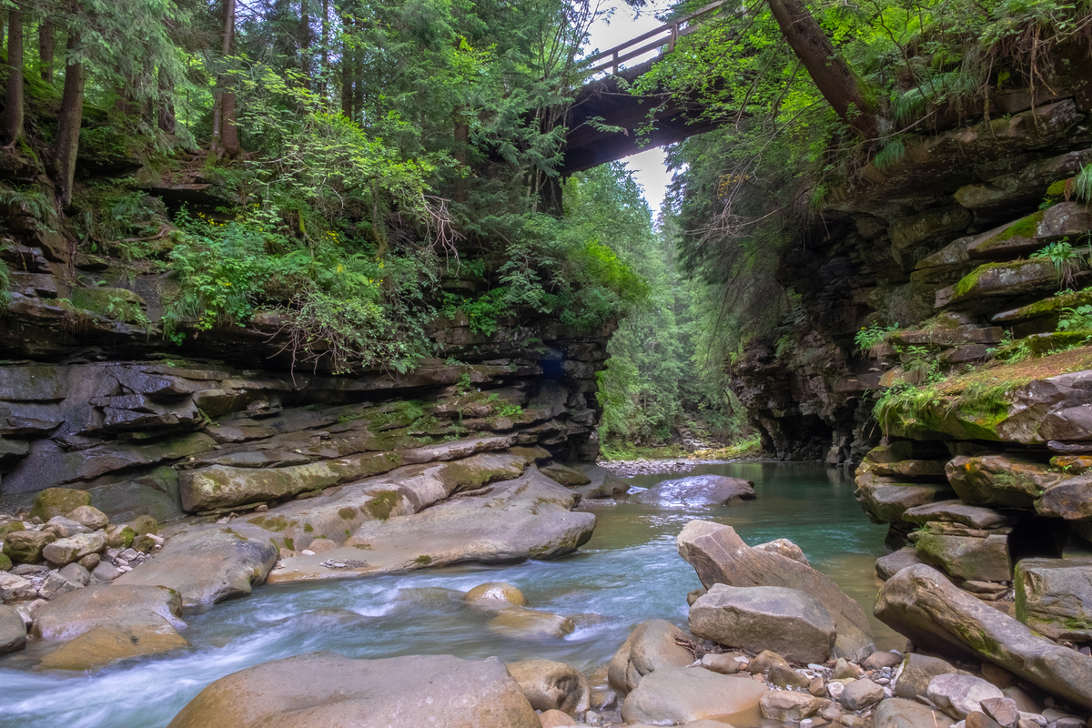 Чемегівський каньйон.