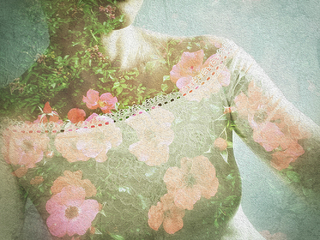 Walking the path of flowers