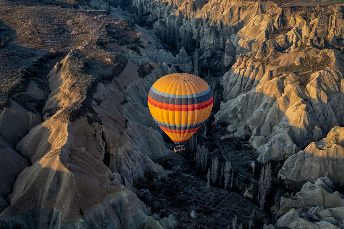 Cappadocia in mongolfiera