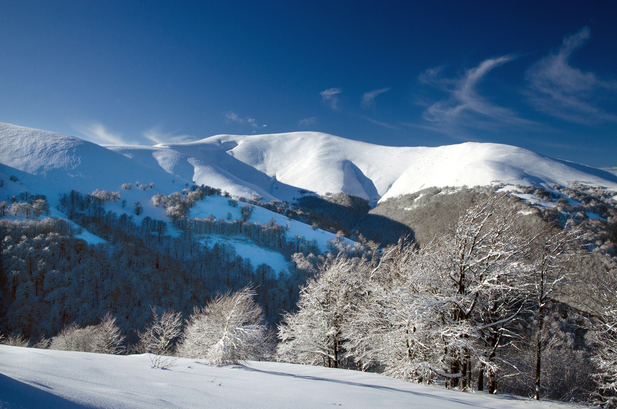 Біля підніжжя гори
