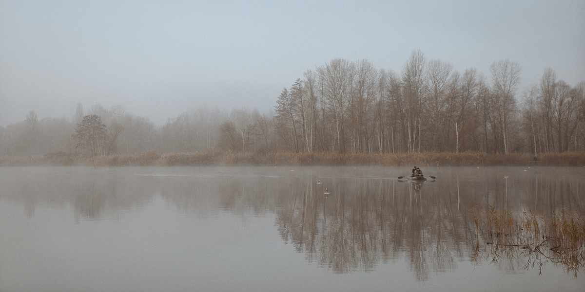 Озеро Алмазне. Зима 2021