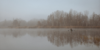 Озеро Алмазне. Зима 2021