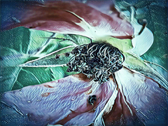 Просто півонія