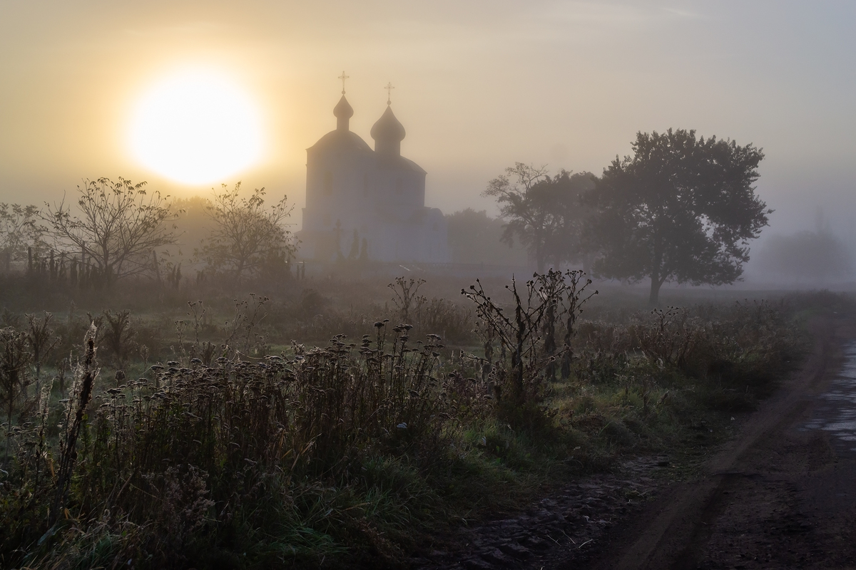 Morning in the village of Dobro