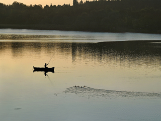 Еvening fisherman