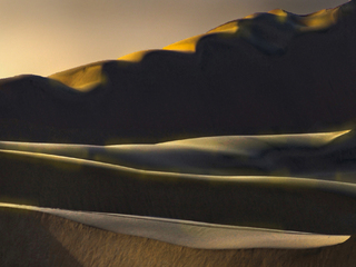 Sunrise over the dunes