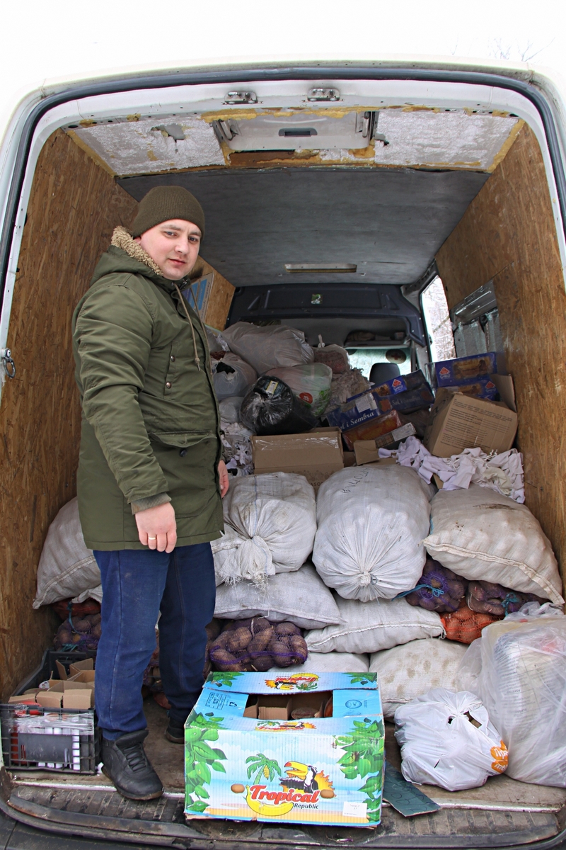 Волонтери приїхали.