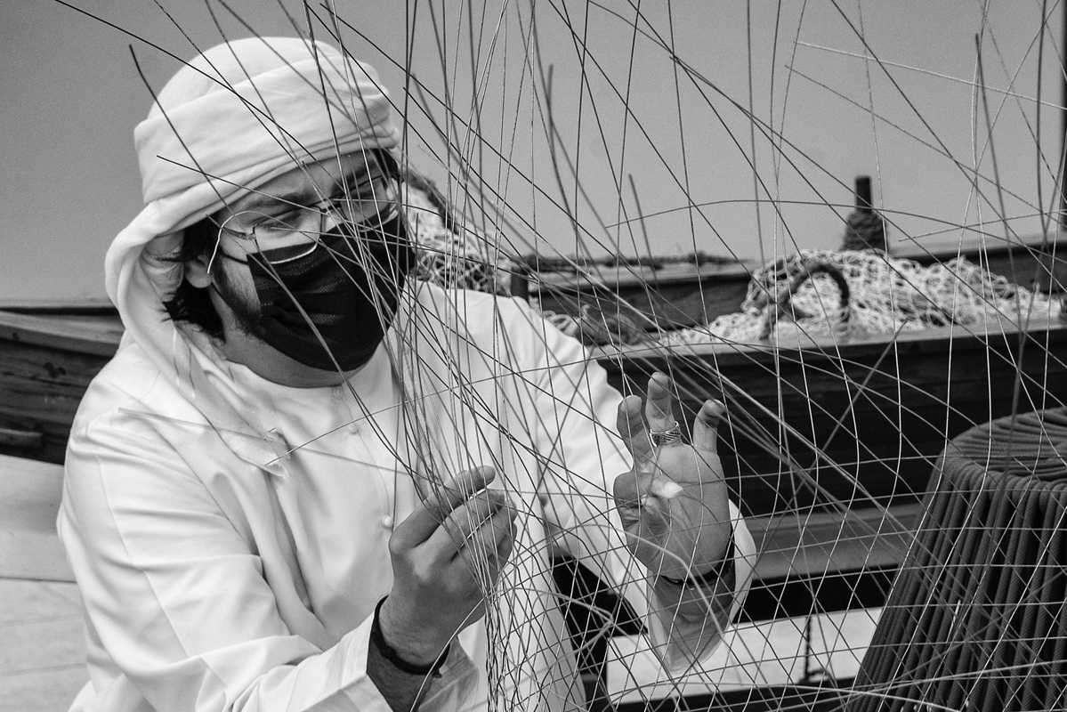 Гравець на рибальських струнах