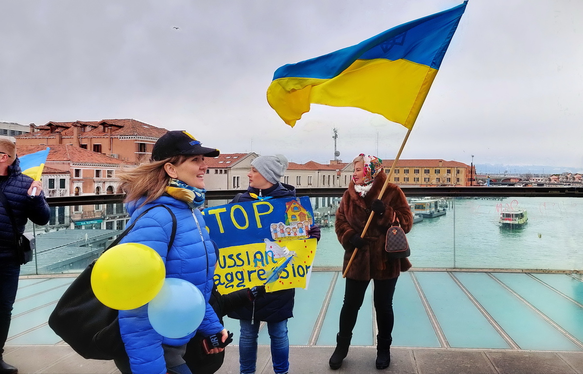 Марш незламності в Венеції