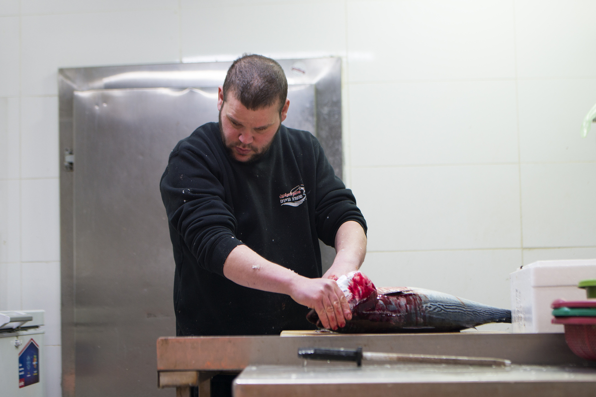 За роботою. Кухар