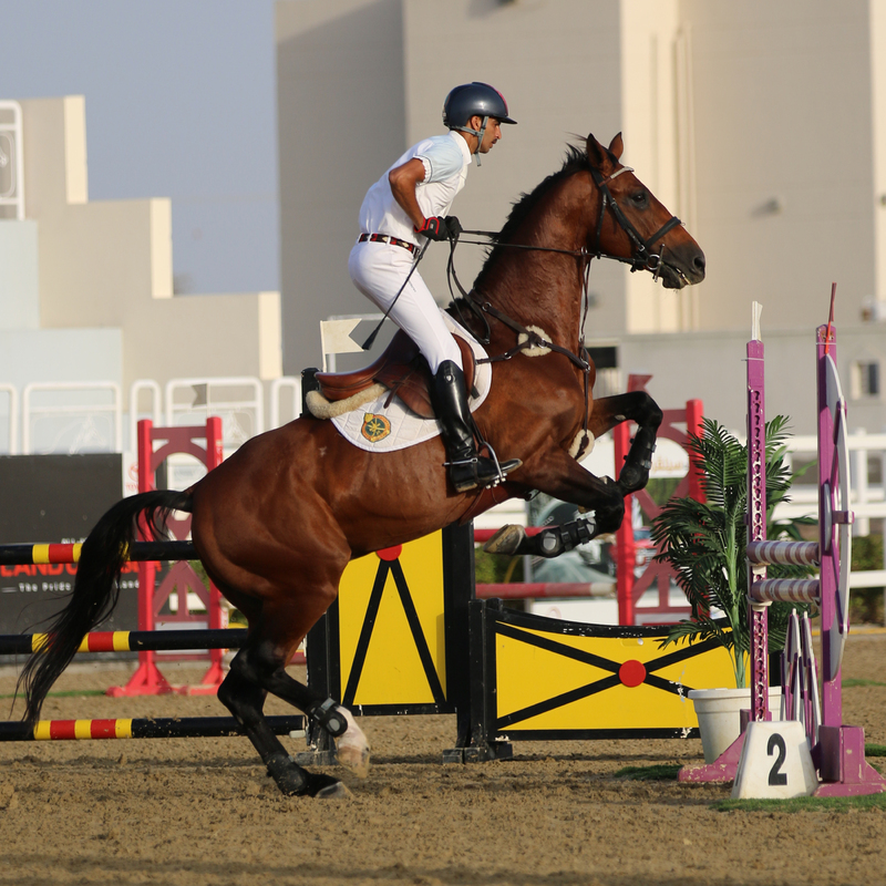 My horse is my strength