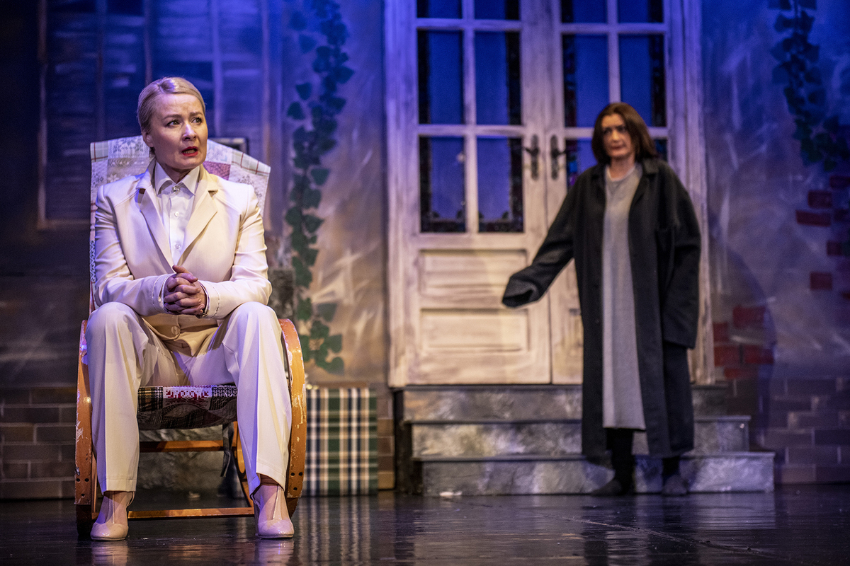 The snake in the grass