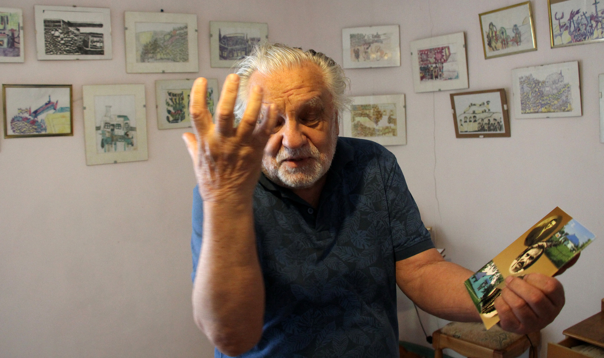 Дисидент і колишній політв’язень Микола Горбаль.