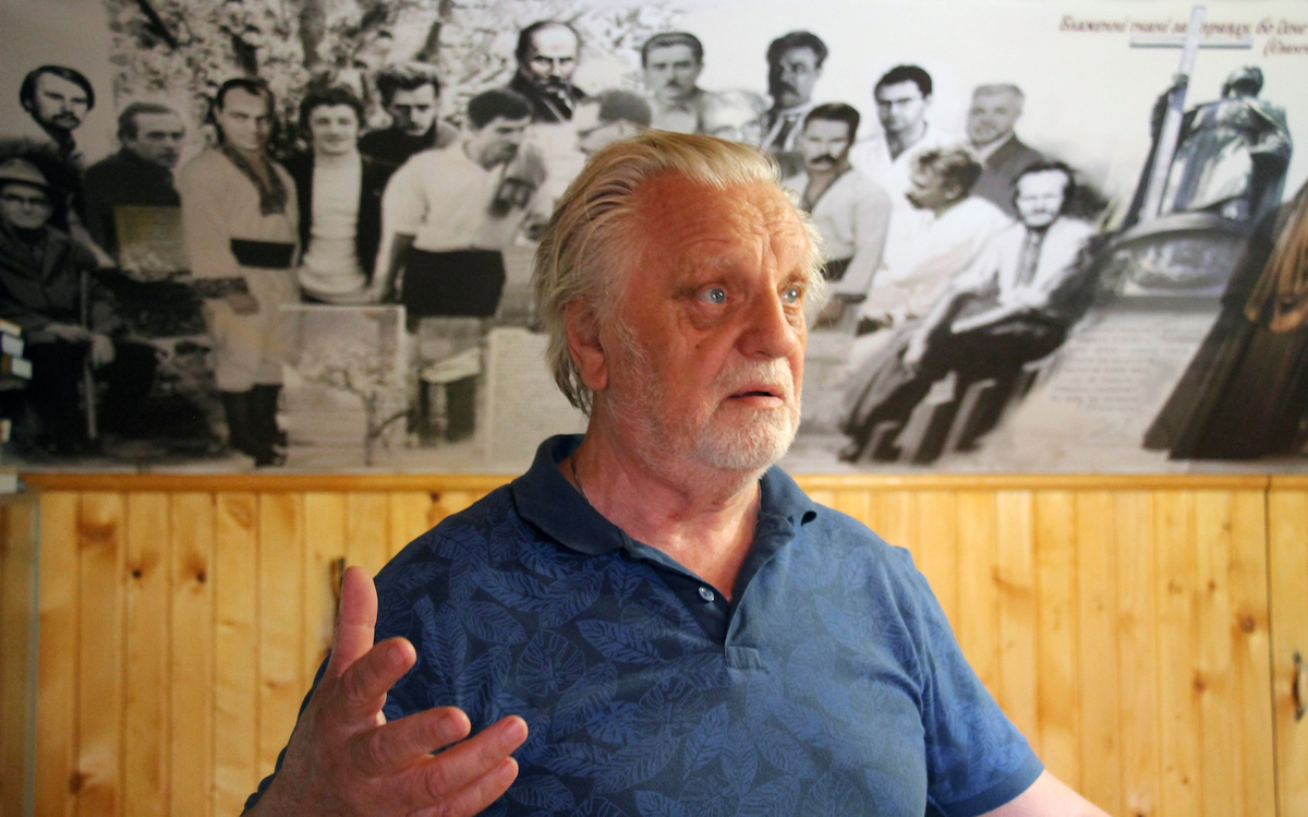 Дисидент і колишній політв’язень Микола Горбаль.