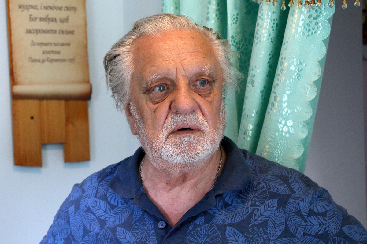 Дисидент і колишній політв’язень Микола Горбаль.