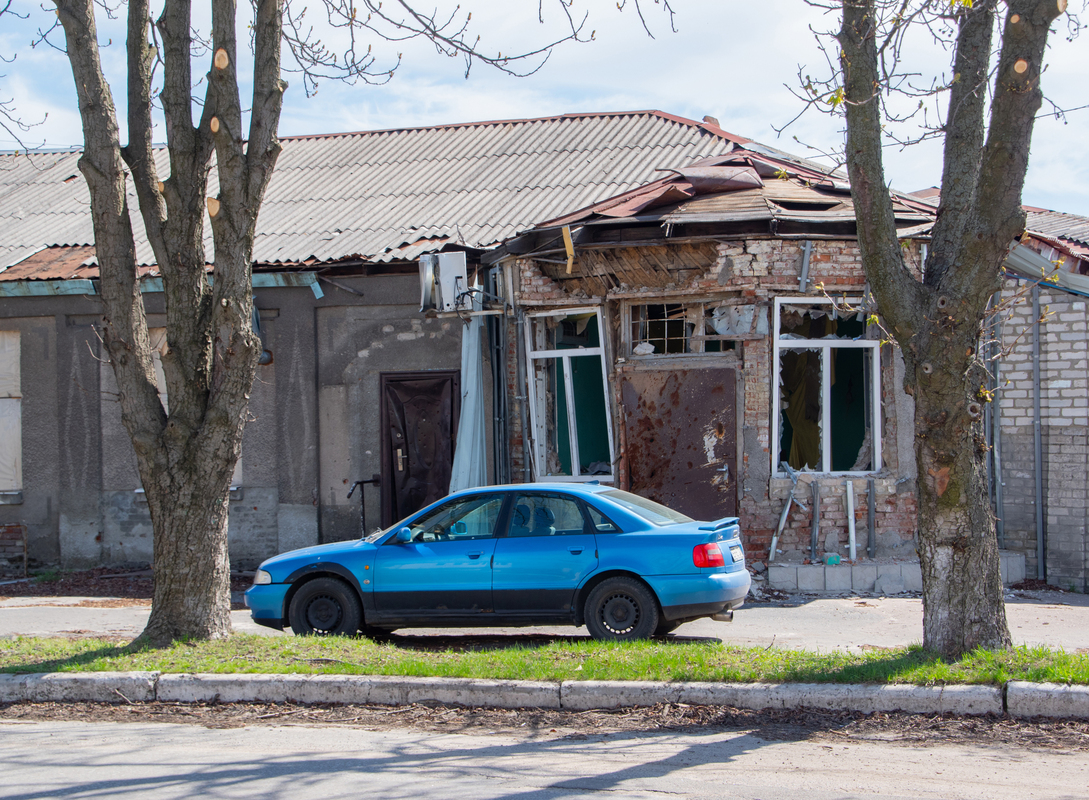 Звичайний прифронтовий пейзаж