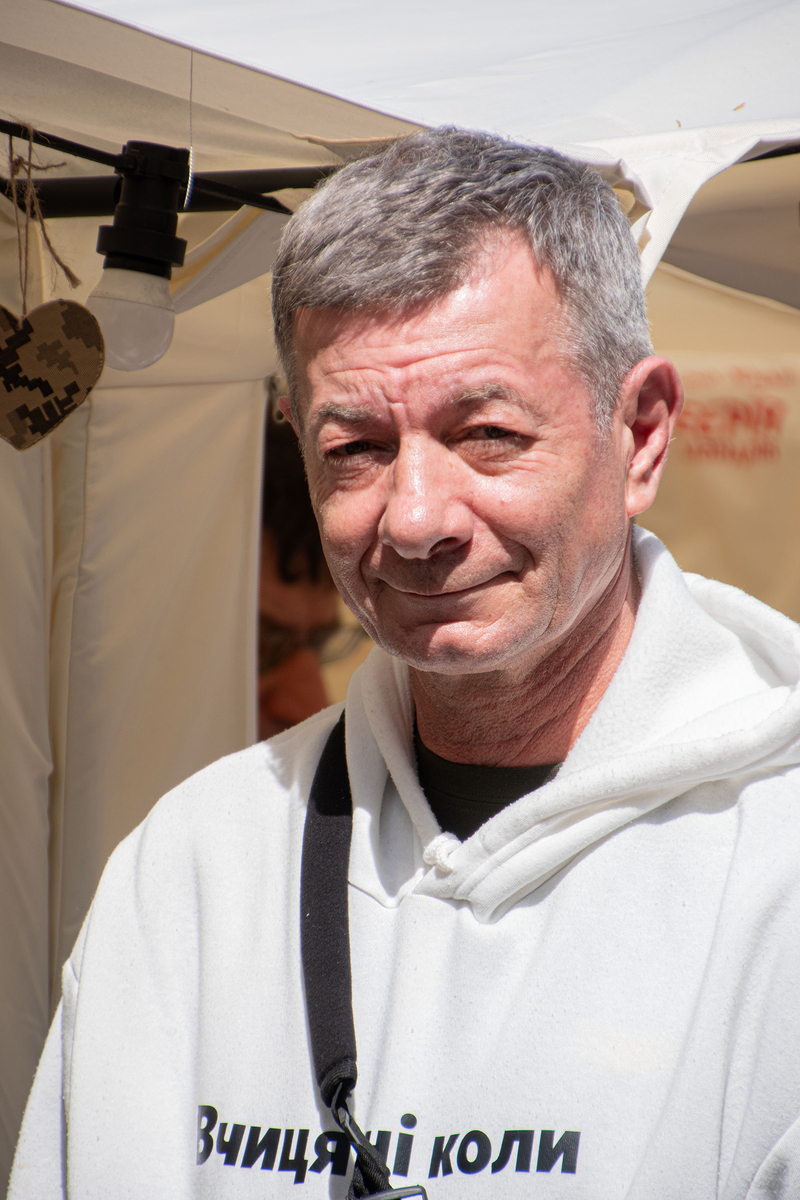 Ветеран АТО, військовослужбовець та письменний Віталій Запека