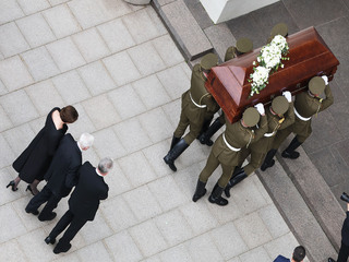 The funeral of the wife of President V. Adamkus