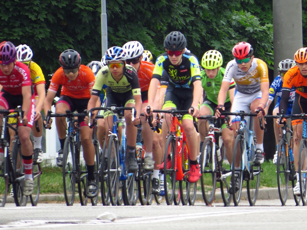 Велогонка по місту 