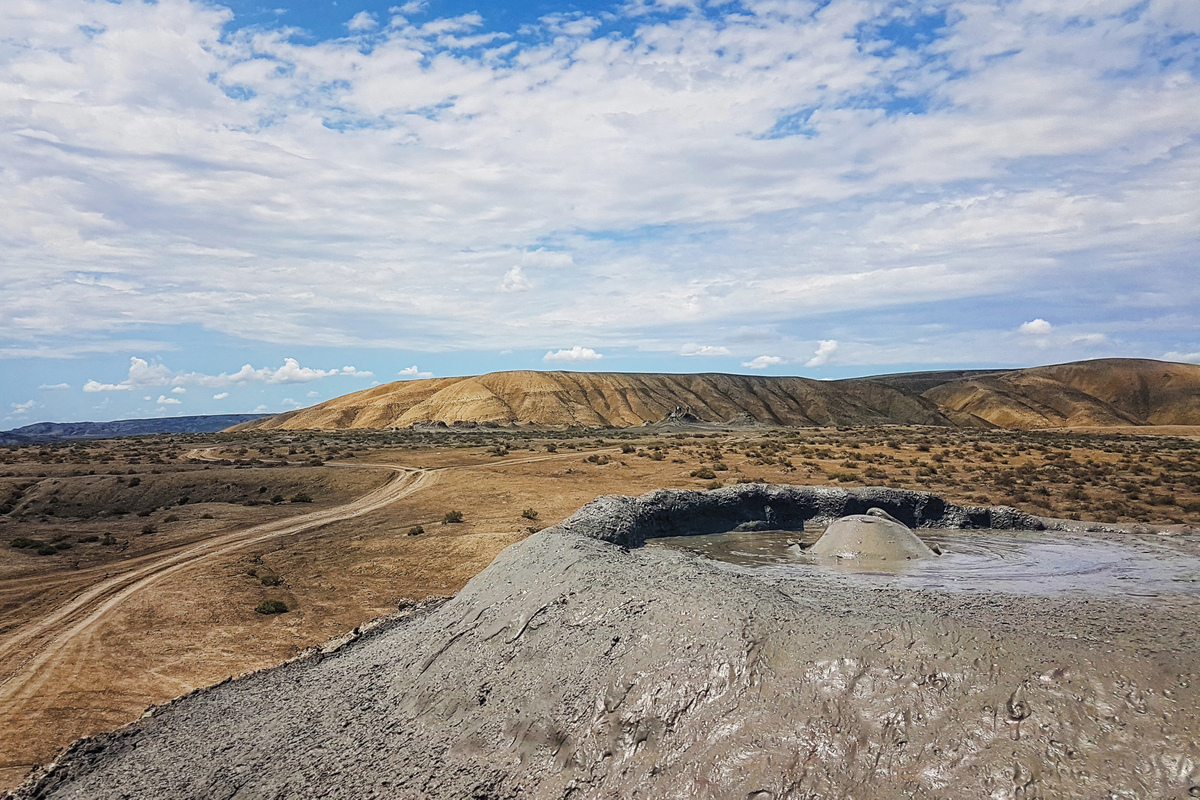 Mud Volcano of Baku