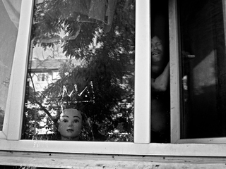 королева в вікні