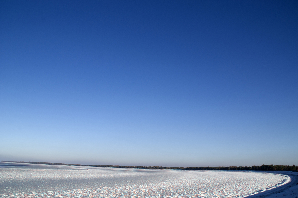 Зима. Київське море