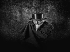 портрет у циліндрі