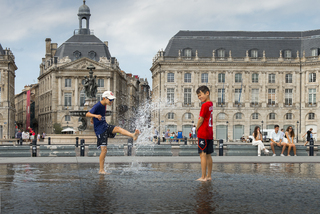 Hot summer in Bordeaux