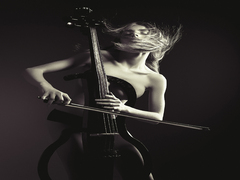 Етюд для віолончелі