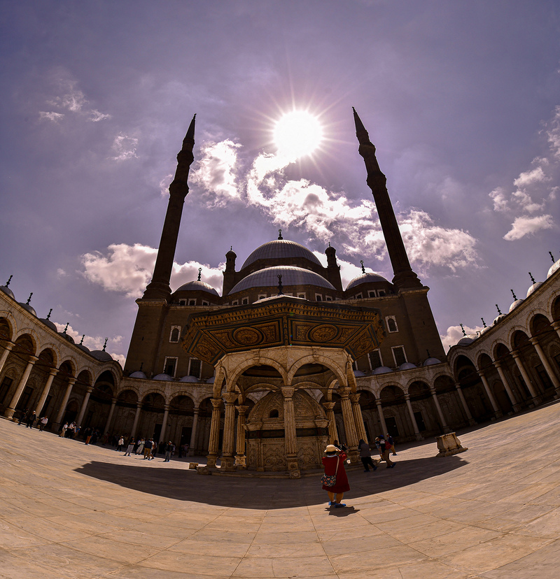 ساحه مسجد محمد علي بالقلعه
