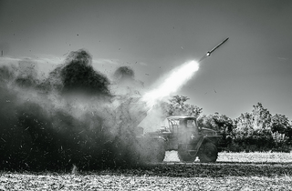 ОБойова робота БМ21 Град. Кліщіївка