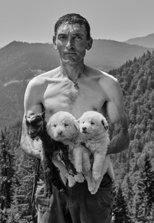 Highland inhabitants of the Carpathians.