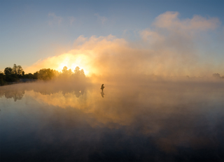 At the centre of the universe