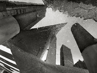 Reflection of the city